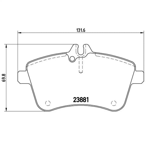 DISC BRAKE PAD SET
