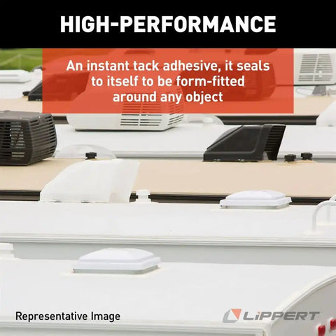 ALPHABOND TPO TAPE 2'X50' BLACK  (1