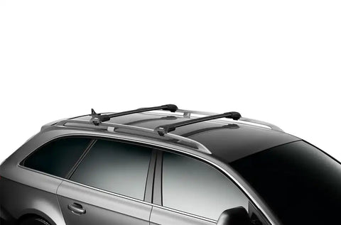 Thule 957513 Roof Rack AeroBlade Edge Large Direct Fit 34 Inch Width Loading Mounts To Raised Rail