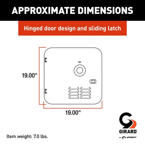 DOOR KIT - LARGE - BLACK 2GWHDAS10B