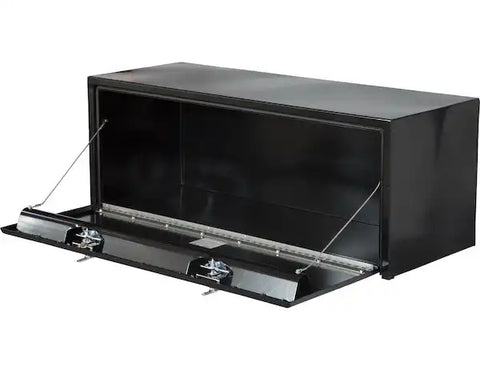 Buyers Products 1702310 Tool Box Underbody 1 Recessed Drop Door Smooth Gloss Bla