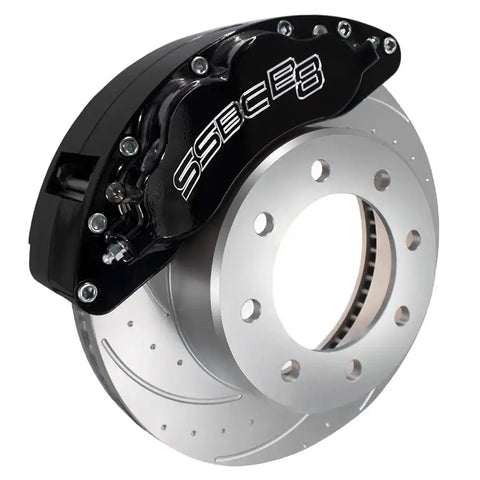SSBC-USA A404-10BLK-DS CALIPER + DDS ROTOR BRAKE KIT