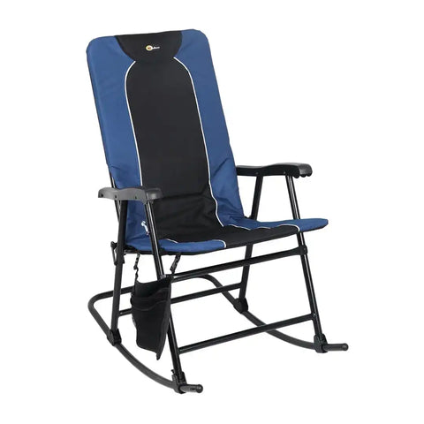 DAKOTA FLDG RKG CHAIR BLU/BLK