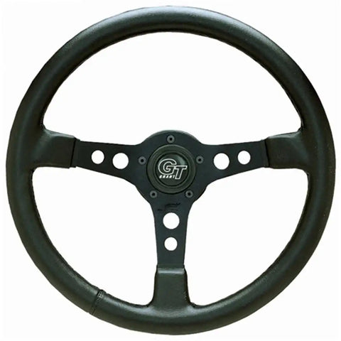 GRANT 774 WHEEL BLACK LEATHER 14 IN