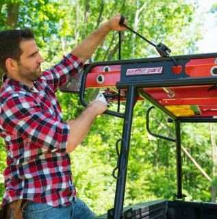 COMPACT STEEL TRUCK RACK - 1 000 LB
