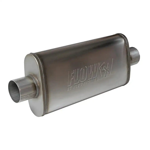 Flowmaster 71249 FlowFX Muffler Universal 3 in. Inlet/Outlet Center 409 Stainless Steel