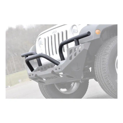 Aries 2081254 Bull Bar TrailChaser  Textured Powder Coated Black Aluminum Round