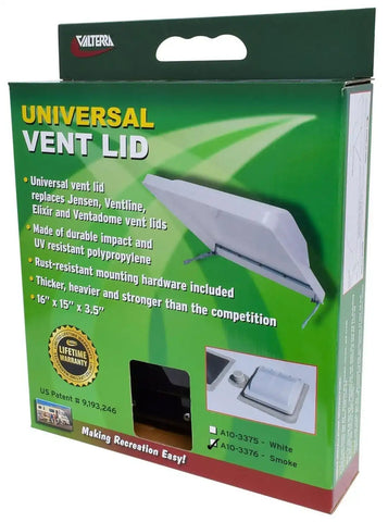 UNIV. VENT LID  WHT 1/BOX