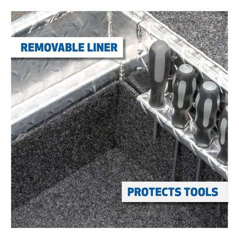 UWS SL-72-LP-R Tool Box Secure Lock Crossover Low Profile Single Lid Diamond Trea
