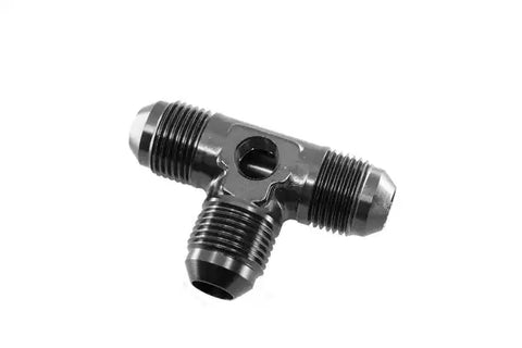 -08 AN MALE FLARE TEE WITH 1/8' NPT