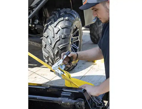 30 FOOT RATCHET STRAP WITH J HOOKS