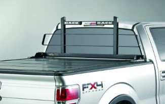 BackRack 10511 Headache Rack BackRack  Horizontal Bar Powder Coated Black Steel
