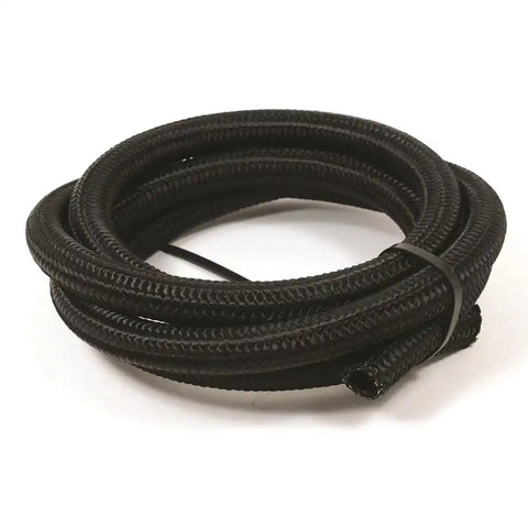 SPEEDFX 5351010 BLK NYLON SS BRD HOSE -10AN X 10'