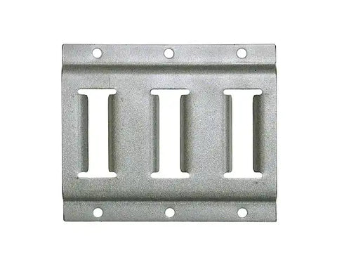 Buyers Products 1903050 Tie Down Track E-Track 10 Foot Length Powder Coated Grey