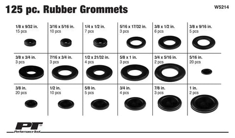 PERFORM TOOL W5214 HDWR KIT-GROMMETS