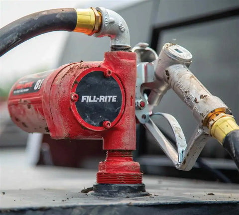 FILL RITE FR8-PX 8GPM 12V DC PUMP NPT PORTS NOZZL