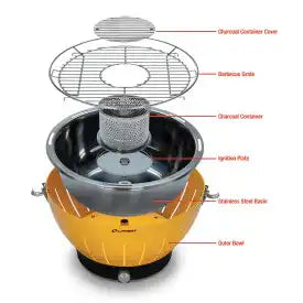 ODYSSEY  PORTABLE GRILL - RED