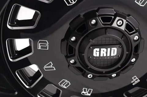 GRID WHEELS GD0320090655M1810 GD03 20X9.0 6X139.7 18 110 GBMD