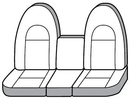 COVERCRAFT SSC3305CAGY CARHARTT FRONT ROW GREY