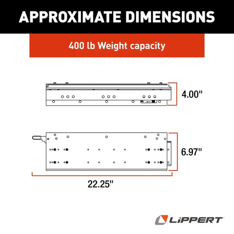 LIPPERT COMP 370794 HEAVY DUTY SLIDEOUT ASSEM