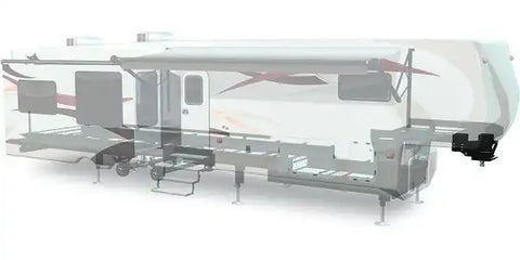 Lippert Components 158778 LONG JAW AIR RIDE PIN BOX