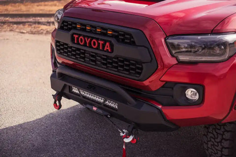 Body Armor 4x4 TC-19339 2016 Through 2021 Tacoma Hiline Front Winch Bumper