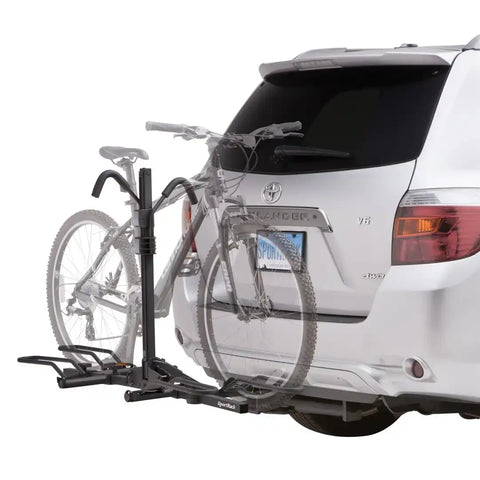 Thule SR2901BLR Bike Rack Crest 2 1-14 Inch And 2 Inch Receiver Hitch Mount Holds 2 Bikes Up To 90 Pound Weight Capacity
