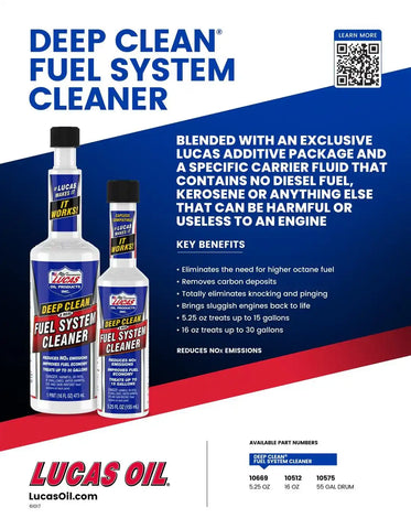 LUCAS OIL 10669 DEEP CLEAN 5.25 OUNCE