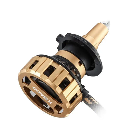 ALPHAREX USA 110004 GOLD AMMO PANORAMIC LED BULB H7 PR