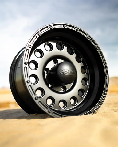 RACELINE 887B-58012 ROCK CRUSHER BLACK 15X8 5X4.5 -32M