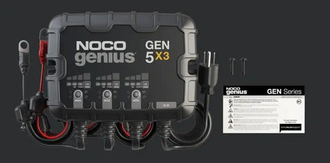 NOCO GEN5X3 3-BANK 15A ONBOARD BATTERY CHARGER