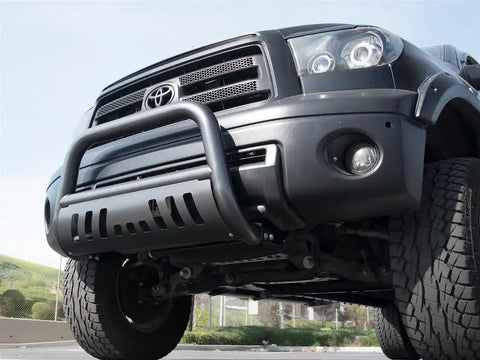 Armordillo 8705223 Bull Bar Classic Powder Coated Matte Black Steel 3 Inch Tube