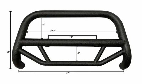 Ranch Hand BBF231BLSS Bumper Legend One Piece Design Direct Fit Mounting Hardware