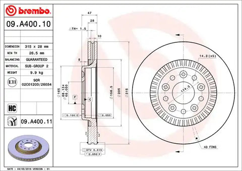 DISC BRAKE ROTOR