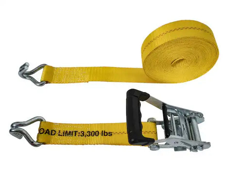 30 FOOT RATCHET STRAP WITH J HOOKS