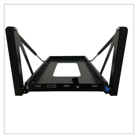 REFRIGERATOR TRAY WITH SLIDE AND TI