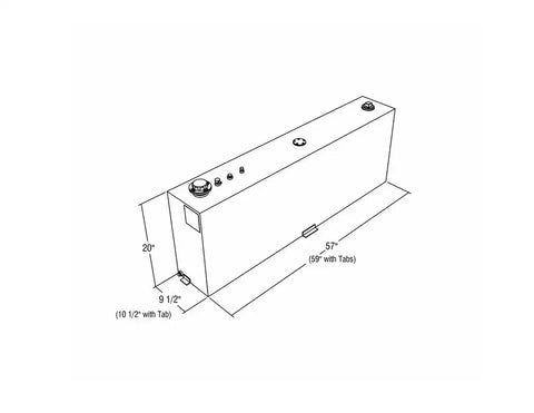 RDS MFG INC 71083 TRANSFER TANK 45GAL