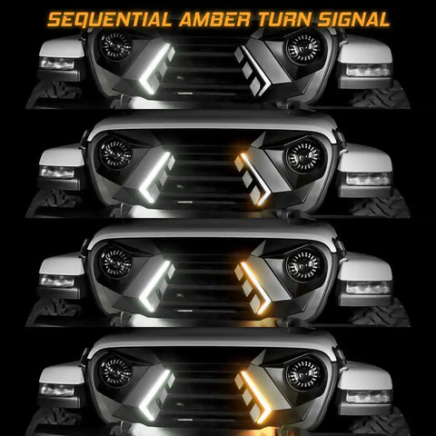 LED GRILL KIT WRANGLER