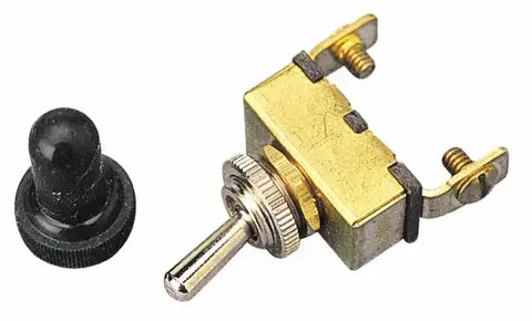 SEA DOG 420465-1 BRASS TOGGLE SWTCH SP) ON/OFF
