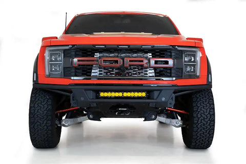 Addictive Desert Designs AC2101401NA - Ford Raptor 2022 Up Pro Bolt-On Winch Kit in Hammer Black
