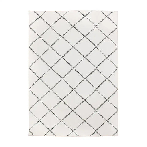 CRYSTAL ART 340717WEB MEDINA MOROCCAN DIAMOND IVORY 5X7 R