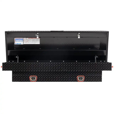 Weather Guard 154-5-03 COM SADDLE - ALUM  GLOSS BLK
