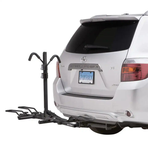 Thule SR2901BLR Bike Rack Crest 2 1-14 Inch And 2 Inch Receiver Hitch Mount Holds 2 Bikes Up To 90 Pound Weight Capacity