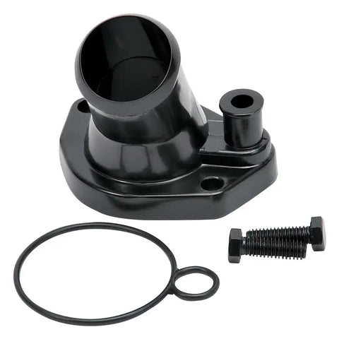 EDELBROCK 48143 WATER NECK STEEL BLK SBF WINDSOR