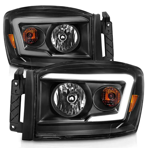 ANZO 111524 HL RAM 1500/3500 BLACK/CLEAR 06-09