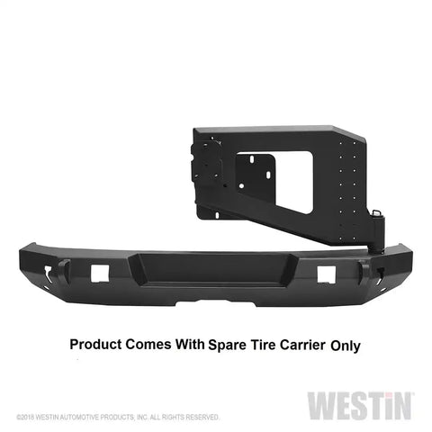 Westin 59-82015B - Tire Carrier Textured Black