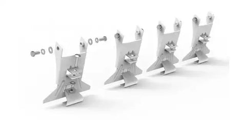 GM DOUBLE ALUMINUM EZ DROP DOWN RAC