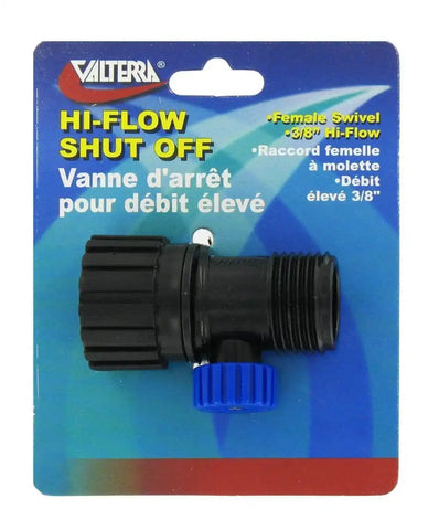 SHUT OFF VLV HI FLOW 1/CD