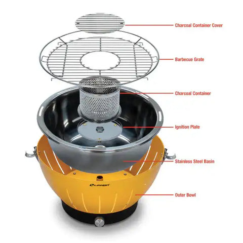 ODYSSEY  PORTABLE GRILL - AMBER