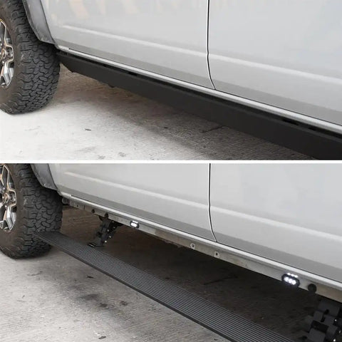 Go Rhino 20444580T Running Board E-Board E1 Protective Bedliner Coating Black Alu